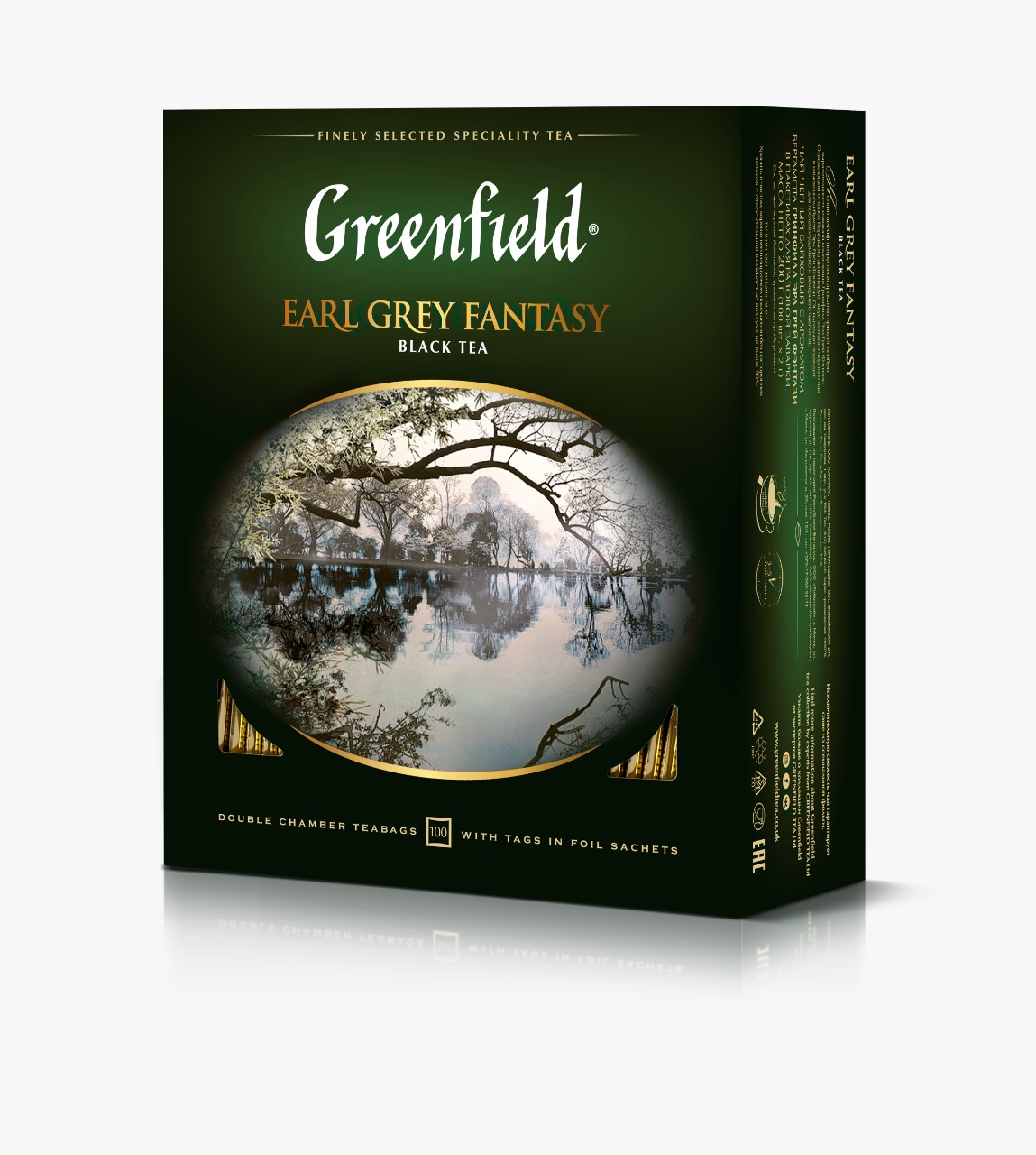 Чай Гринфилд / Greenfield Earl Grey Fantasy черный