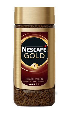 Растворимый Кофе NESCAFE GOLD 190г стекло