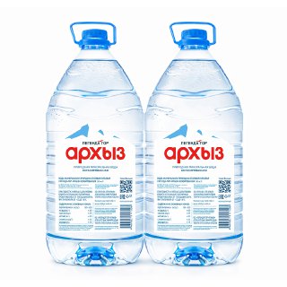Минеральная вода "Легенда гор Архыз" 5 литров