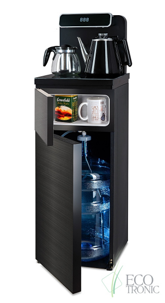 Кулер с чайным столиком Тиабар Ecotronic TB10-LNR black