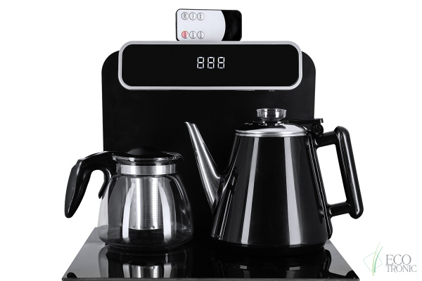 Кулер с чайным столиком Тиабар Ecotronic TB10-LNR black