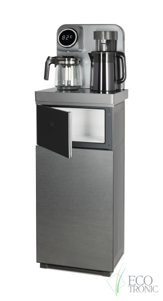 Кулер с чайным столиком Тиабар Ecotronic TB20-LNR grey