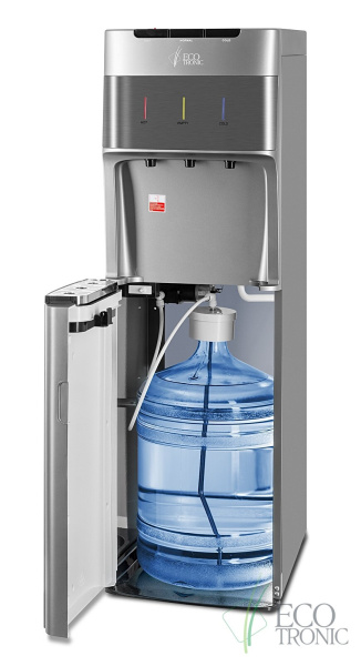 Кулер для воды Ecotronic M30-LXE silver+SS