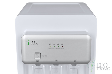 Кулер для воды Ecotronic K43-LXE white-silver