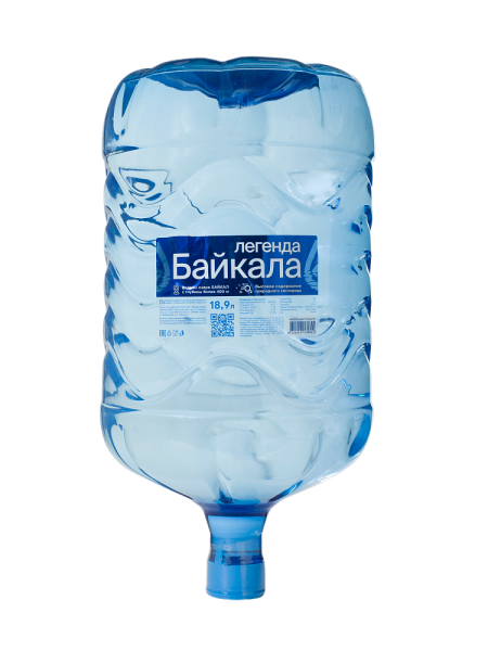 Вода Легенда Байкала 18,9 л в одноразовой таре