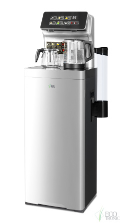 Кулер с чайным столиком Тиабар Ecotronic TB15-LER silver