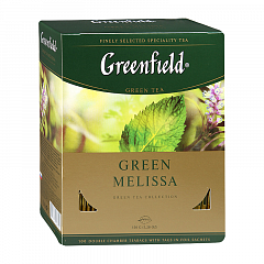 Чай Гринфилд / Greenfield Green Melissa зеленый