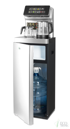 Кулер с чайным столиком Тиабар Ecotronic TB15-LER silver