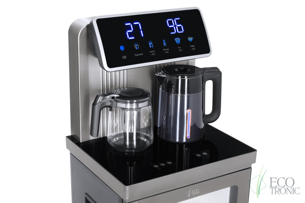 Кулер с чайным столиком Тиабар Ecotronic TB30-LNR UV grey