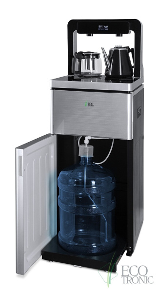 Кулер с чайным столиком Тиабар Ecotronic TB6-LE silver