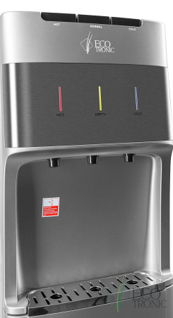 Кулер для воды Ecotronic M30-LXE silver+SS